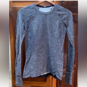 lululemon athletica Gray Long Sleeve Top